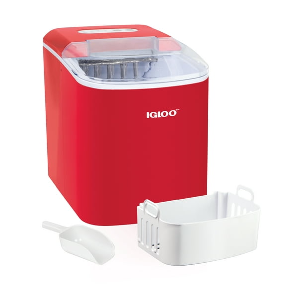 Igloo IGLICEB26RD 26Pound Automatic Portable Countertop Ice Maker