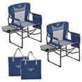 thumbnail image 1 of Silla Camping Director SUNNYFEEL Heavy Duty con mesa auxiliar, 1 of 7