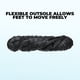 thumbnail image 4 of Zapatillas Acuáticas NORTIV 8 para Mujer Estilo Descalzo Negras Talla 6, 4 of 5