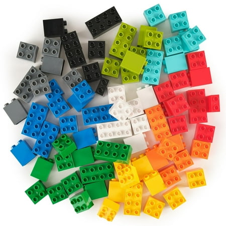 Strictly Briks Toy Large Building Blocks For Kids and Toddlers  Big Bricks Set For Ages 3 and Up  100% Compatible with All Major Brands 10 Multi Colors  84 Pieces price history on PriceWatchPro