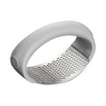 thumbnail image 2 of Nomeni Garlic Press Garlic Stainless Steel Garlic New Stainless Steel Garlic Cooking Appliance Garlic Cutter Garlic Mill Kitchen Aid With Silicone Garlic Peeler, 2 of 5