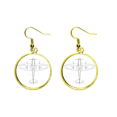 thumbnail image 1 of Ear Dangle Golden Drop Earring Jewelry Mujer Unbranded M, 1 of 3