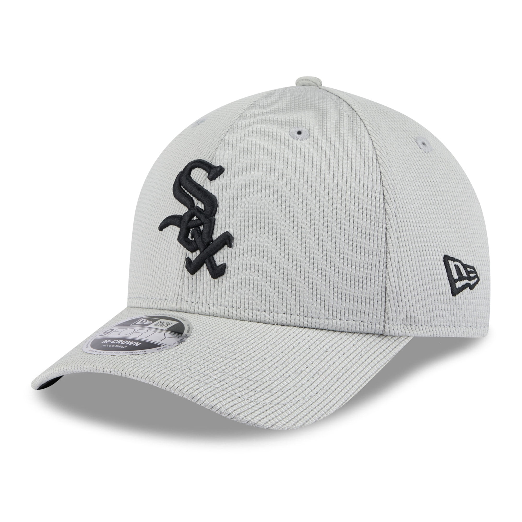 Men's New Era  Gray Chicago White Sox 2025 Spring Training 9FORTY Adjustable Hat