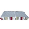 Boys Stripes/plaids Quilted Changing Pad
