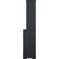 thumbnail image 6 of Dark blue coffee bar cabinet offers flexible storage for coffee and wine in rooms, 6 of 7