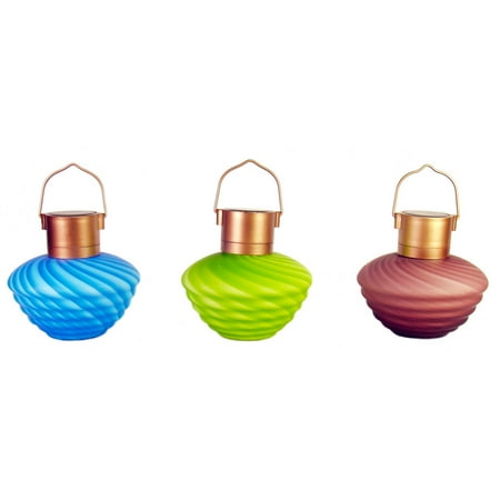 Echo Valley 4493 4 75 Aurora Solar Lava Lantern Assorted Colors
