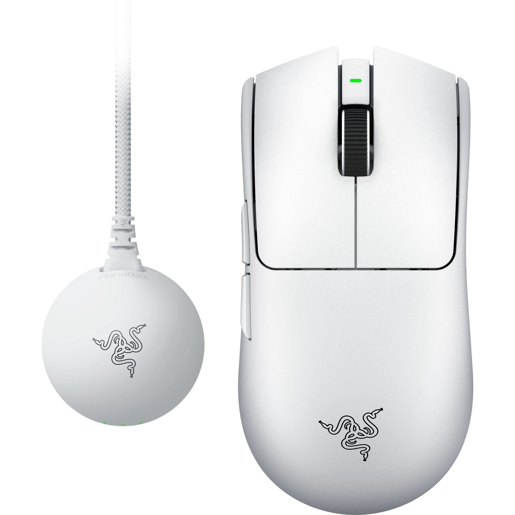 Razer Viper V4 Pro ホワイト 本体 Razer Viper V4 Pro Wireless Gaming Mouse – 50g Ultra Lightweight