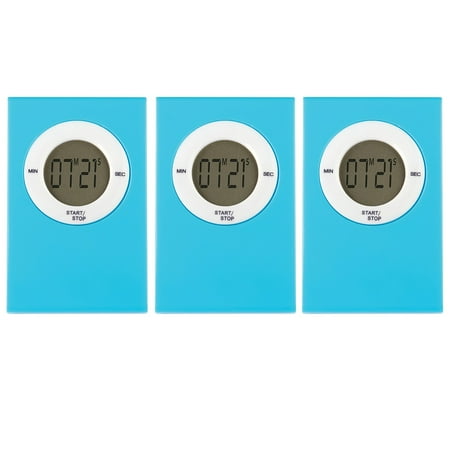 UPC: 0194629061327 | Teacher Created Resources TCR20719-3 Magnetic Digital Timer Aqua – 3 Each