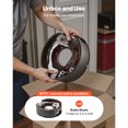 thumbnail image 4 of KFFKFF Electric Trailer Brake Kit, 12.25 x 3.375 Inch, Set of 2 Pairs Self-Adjusting Brakes for 10,000 lbs Axle, Backing Plates for Brake System Replacement, Compatible with Trailers and RVs, 4 of 9