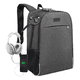 thumbnail image 2 of Mochila Antirrobo Escolar Con Contraseña Y Usb, Gris, 2 of 5
