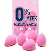 ZJQYDS Latex-Free Blender Makeup Sponge for Blending, Pink Makeup Sponges Set, Soft Beauty Sponge, for Flawless Application of Liquid, Cream, and Powder Cosmetics