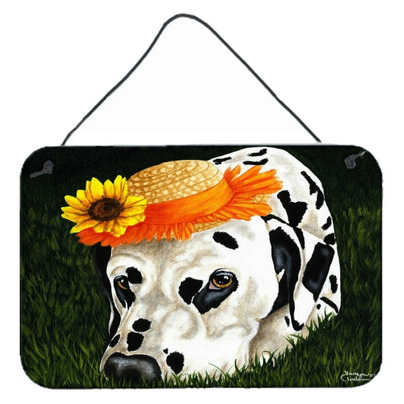 Carolines Treasures AMB1340DS812 My Sun Spot Dalmatian Wall or Door Hanging Prints  8x12 multicolor