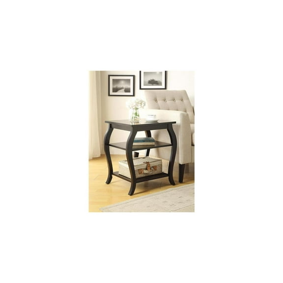 HomeStock Seaside Serenity End Table, Black