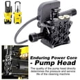 thumbnail image 3 of 220V high pressure car washer pump head accessories triangular pump head/square, 3 of 8