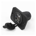 thumbnail image 2 of Car Digital Voltmeter With Dual USB Charger Waterproof Cigarette Lighter Socket Power Port Outlet Sockets RV Yacht Accessories ,RV Tool, 2 of 7