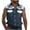 B-Navy, variant on GERsome Men's Sleeveless Tank Tops Color Block Button Up Shirts Casual Vest T Shirts with Pockets S-3XL