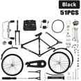 thumbnail image 2 of New 51 Pcs DIY Retro Bicycle Model Ornament For Kids, Creative 1:10 Simulation Mini Bicycle Model Scale Kit With Inflator and Briefcase, Finger Bike Models Toys For Desktop Decoration Ornament, 2 of 7