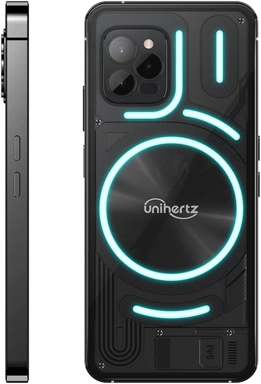 Unihertz TickTock-E, 4G Full-Featured Android 12 Smart Phone with Dual-Screen 4G+64G Row
