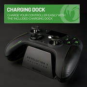 Nacon Revolution X Unlimited Advanced Precision Controller Officially Licensed for XBOX Series X | S, XBOX One, Windows 10 / 11 PC & Android - Wired and Wireless - Charging Station