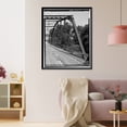 thumbnail image 3 of Historic Framed Print, Boyleston Bridge, Spanning Skunk River, Jackson Twp, Henry County, IA - 9, 17-7/8" x 21-7/8", 3 of 9