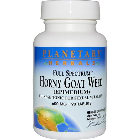 Planetary Formulas Planetary Formulas Full Spectrum Horny Goat Weed, 90