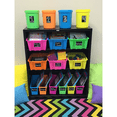 thumbnail image 4 of Fun Express Neon ClassroomLiterature Display Racks & Organizers 6 Pieces, 4 of 4