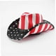 thumbnail image 3 of Wide Brim Sun Block Hat Straw Woven Cowboy Hat for Cosplay Performance Red, 3 of 5