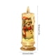 thumbnail image 3 of Electronic Candle Light Christmas Decorations Snowman Santa Reindeer Luminous Night Light Mood Ornaments for Holiday Home Party Tabletop Display, 3 of 6