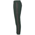 thumbnail image 4 of FashionOutfit Women's Solid with Striped Elastic Trim Side Detail High Waist Pant, 4 of 4