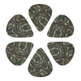 thumbnail image 6 of 6pcs Set Camouflage Pattern Guitar Picks Plectrums for Bass Electric Guitar Acoustic Guitar Lovers Guitarists, 6 of 7