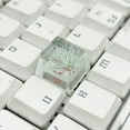 thumbnail image 3 of YongCo High Transparency Resin Keycap for Mechanical Keyboard Highlighting Pine Blossom, 3 of 12