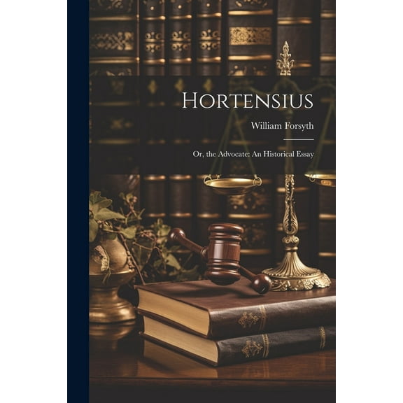 Hortensius: Or, the Advocate: An Historical Essay (Paperback)