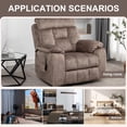 thumbnail image 5 of 26" Width Oversized Power Lift Recliner Chair for Big Man Recliner with Heat and Massage, Hidden Cup Holder, Recliner Lift Chairs for Elderly, 400lbs, 5 of 8