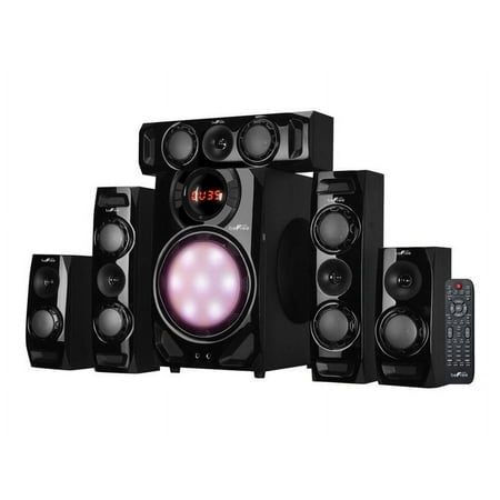 beFree Sound - Powered Wireless Speaker System - Black