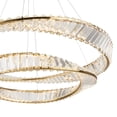 thumbnail image 4 of Artcraft Lighting Stella 65W LED Chandelier Brushed Brass, 4 of 9