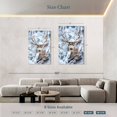 thumbnail image 4 of Elephant Stock Winter Mule Deer Wall Art - Vertical Multi Panel Canvas - Hallway Wall Decor - Animal Multi Panel - Blue And Brown Decor - 48" x 74", 4 of 8