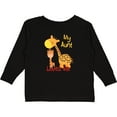 thumbnail image 3 of Inktastic My Aunt Loves Me Giraffe Boys or Girls Long Sleeve Toddler T-Shirt, 3 of 5