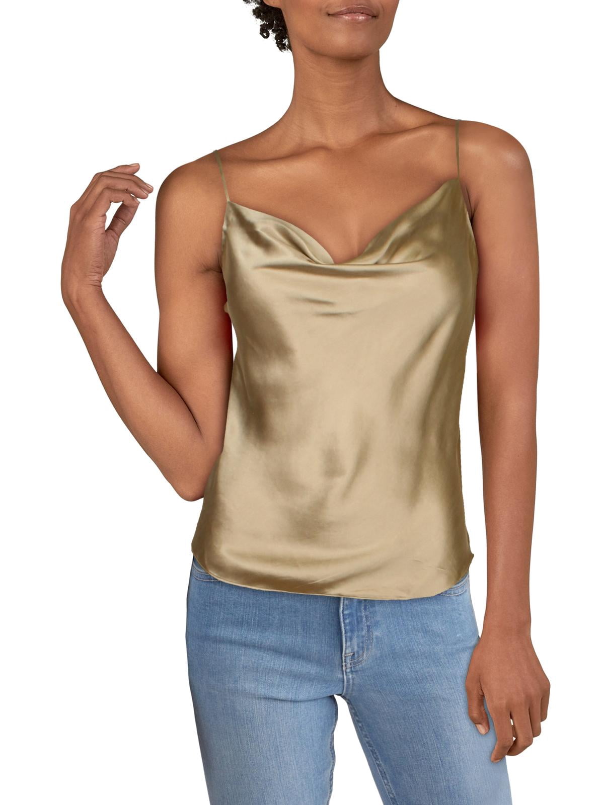 Habitual Womens Alda Silk Cowl Neck 