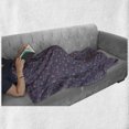 thumbnail image 6 of Flower Soft Flannel Fleece Throw Blanket, Ornamental Composition with Blossoming Flowers Bouquet Corsage Flourishing Nature, Cozy Plush for Indoor and Outdoor Use, 50" x 60", Multicolor, by Ambesonne, 6 of 6