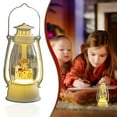thumbnail image 2 of BinKFF Christmas Lantern, Fall Snow Globe Lantern - Thanksgiving Glittering Lighted Water Lantern, Fall Decorations Autumn Harvest Day Gifts, Home Halloween Christmas Decor, 2 of 9