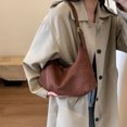 thumbnail image 2 of Moontgen Crescent Bag for Women W/inner Pocket Hobo Bag Zipper Handbag for Work(coffee), 2 of 9