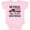 AD-Pink, variant on Inktastic My Uncle Still Plays with Trucks Boys or Girls Baby Bodysuit