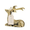 thumbnail image 4 of Twine Gilded Deer Novelty Bottle Opener Beer Opener, Beer Accessories, Gold, 4 of 4