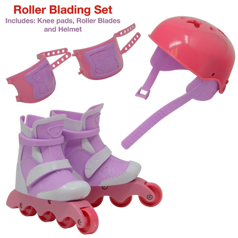 American girl 2024 roller skating set