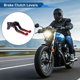 thumbnail image 2 of Palancas de freno y embrague cortas y largas para Kawasaki ZZR600 2005-2009, palanca de freno ajustable de motocicleta, aleación de aluminio, mango negro con extremo rojo, 2 of 6