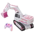 thumbnail image 3 of Excavadora RC de juguete Strade Fareast Limited 1:24 aleación rosa vehículo de construcción, 3 of 8