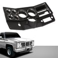 thumbnail image 2 of CROSSDESIGN Black Dash Bezel W/O A/C W/ Lower Column Cover Fit for Chevrolet GMC Truck 1984-1987, 2 of 12