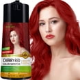 thumbnail image 1 of Herbishh Color Shampoo and Conditioner for Gray Hair - Enriched Dye Formula, Long-Lasting & DIY (Cherry Red), 1 of 5