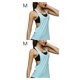 thumbnail image 2 of Jumpingount Caliente Sexy sin mangas espalda descubierta Fitness Tops mujeres deporte entrenamiento camisas chaleco secado rápido suelta camiseta Type7 NO7, 2 of 6