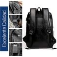 thumbnail image 5 of Mochila Antirrobo Bluelander de Cuero Sintético con Puerto USB Negro, 5 of 5